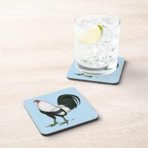 Gamecock Silver Duckwing Untersetzer