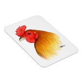 Gamecock Stag Pea Comb Magnet (Rechte Seite)
