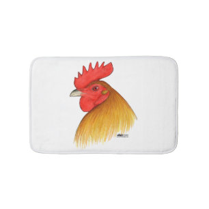 Gamecock Stag Single Comb Badematte