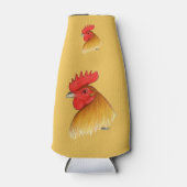 Gamecock Stag Single Comb Flaschenkühler (Vorderseite)