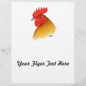 Gamecock Stag Single Comb Flyer (Vorne)