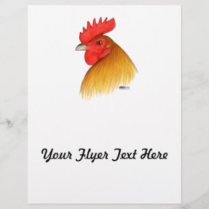 Gamecock Stag Single Comb Flyer