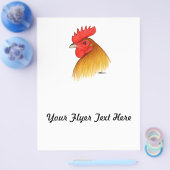 Gamecock Stag Single Comb Flyer (Einzeln)