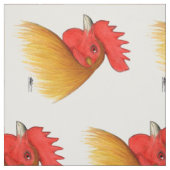 Gamecock Stag Single Comb Stoff (Muster)