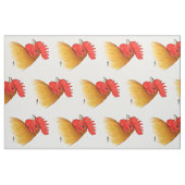 Gamecock Stag Single Comb Stoff (Fat Quarter (45,7 x 55,9 cm))