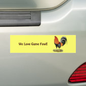 Gamecock Wheaten Rooster Autoaufkleber (Auf Auto)