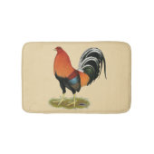 Gamecock Wheaten Rooster Badematte (Vorderseite)