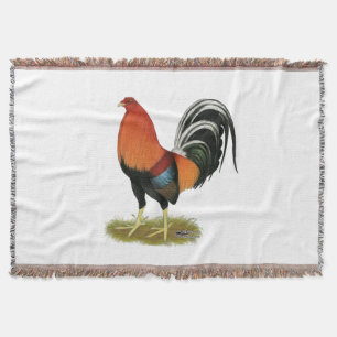 Gamecock Wheaten Rooster Decke