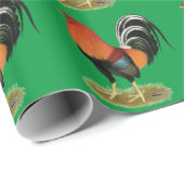 Gamecock Wheaten Rooster Geschenkpapier (Rolleneckpunkt)
