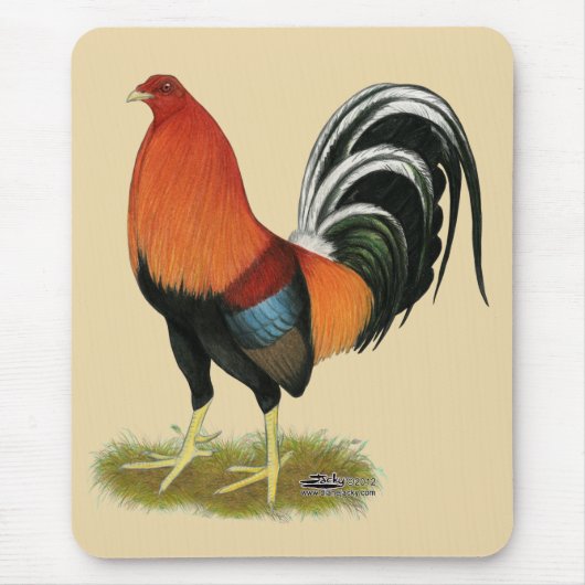 Gamecock Wheaten Rooster Mousepad (Vorne)