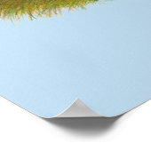 Gamecock Wheaten Rooster Poster (Ecke)