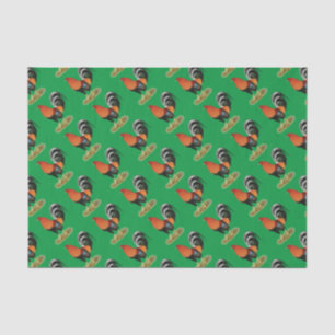 Gamecock Wheaten Rooster Seidenpapier