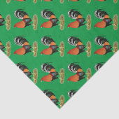 Gamecock Wheaten Rooster Seidenpapier (Ausschnitt)