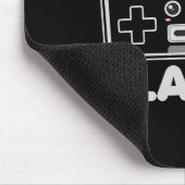 Gamecontroller Behielt es auf Spaß 80er Retro Dunk Mousepad (Ecke)