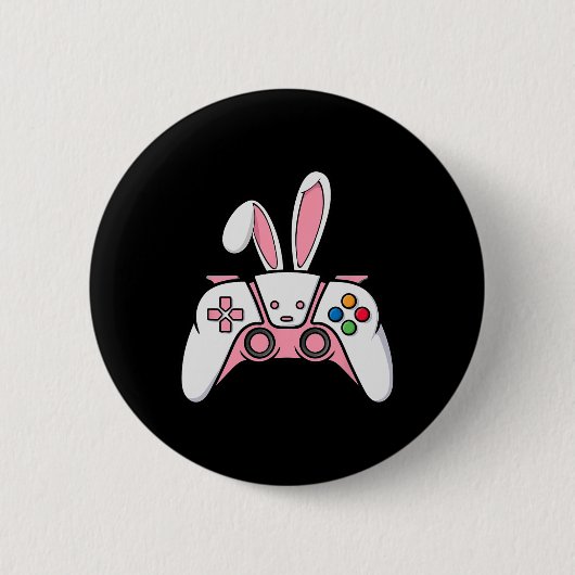 Gamecontroller mit sonnigen Ohren Funny Oaster Gam Button (Vorderseite)