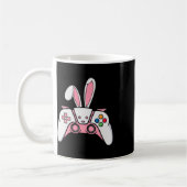 Gamecontroller mit sonnigen Ohren Funny Oaster Gam Kaffeetasse (Links)