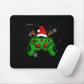 Gamecontroller Weihnachts-Weihnachtsmannmütze Game Mousepad (Mit Mouse)