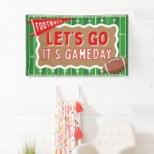 Gameday Football Party Banner Birthday Watch Party (Insitu)