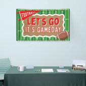 Gameday Football Party Banner Birthday Watch Party (Messeveranstaltung)