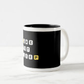 GameEatSleep-Tasse Zweifarbige Tasse (VorderseiteRechts)