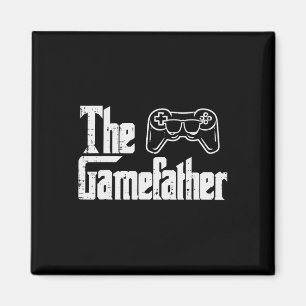 Gamefather Fun Gaming Fathers Day Parody Gamer Vat Magnet