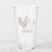 Gamefowl Glas (Rückseite)