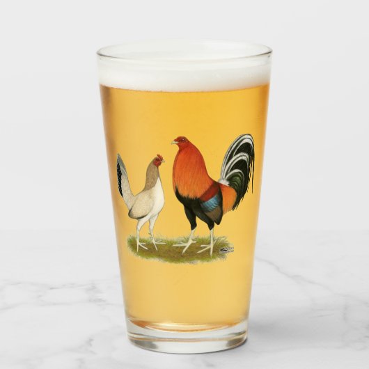 Gamefowl Glas (Vorne (Gefüllt))