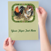 Gamefowl im Betrieb Flyer (Hand)