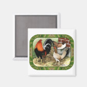Gamefowl im Betrieb Magnet (Vorderseite/Rückseite)