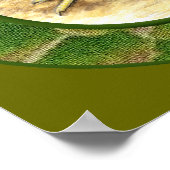 Gamefowl im Betrieb Poster (Ecke)