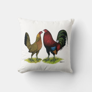 Gamefowl Pair Kissen