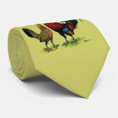Gamefowl Pair Krawatte (Gerollt)