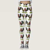 Gamefowl Pair Leggings (Vorderseite)