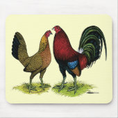 Gamefowl Pair Mousepad (Vorne)