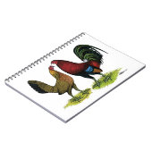 Gamefowl Pair Notizblock (Linke Seite)