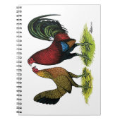 Gamefowl Pair Notizblock (Vorderseite)