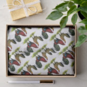 Gamefowl Pair Seidenpapier (Geschenk)