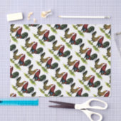 Gamefowl Pair Seidenpapier (Handwerk)