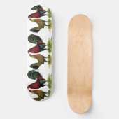 Gamefowl Pair Skateboard (Vorderseite)