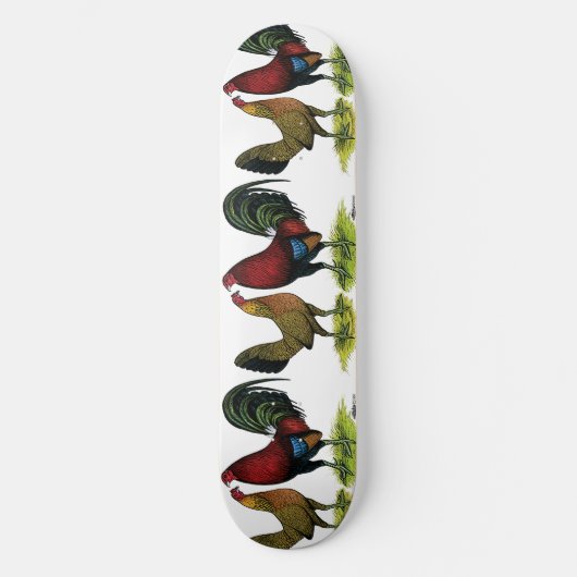 Gamefowl Pair Skateboard (Vorderseite)