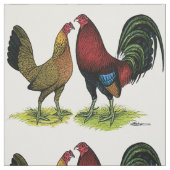 Gamefowl Pair Stoff (Muster)