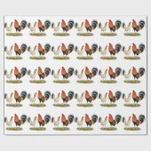 Gamefowl Wheatens Geschenkpapier (Flach)
