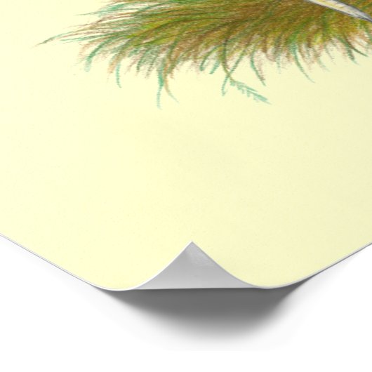 Gamefowl Wheatens Poster (Ecke)