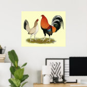 Gamefowl Wheatens Poster (Heimbüro)