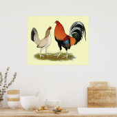 Gamefowl Wheatens Poster (Küche)