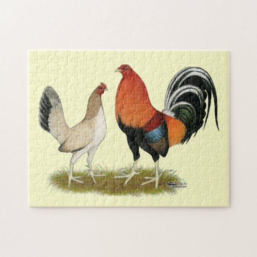 Gamefowl Wheatens Puzzle (Horizontal)