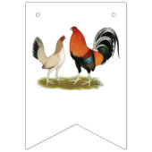Gamefowl Wheatens Wimpelkette (Dritte Fahne)