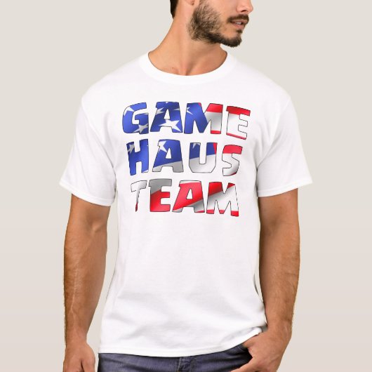 GameHAUS FLAG T-Shirt (Vorderseite)