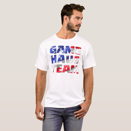 GameHAUS FLAG T-Shirt (Vorne ganz)