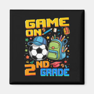 Gameon Second 2. Klasse Fußball zurück zur Schule Magnet